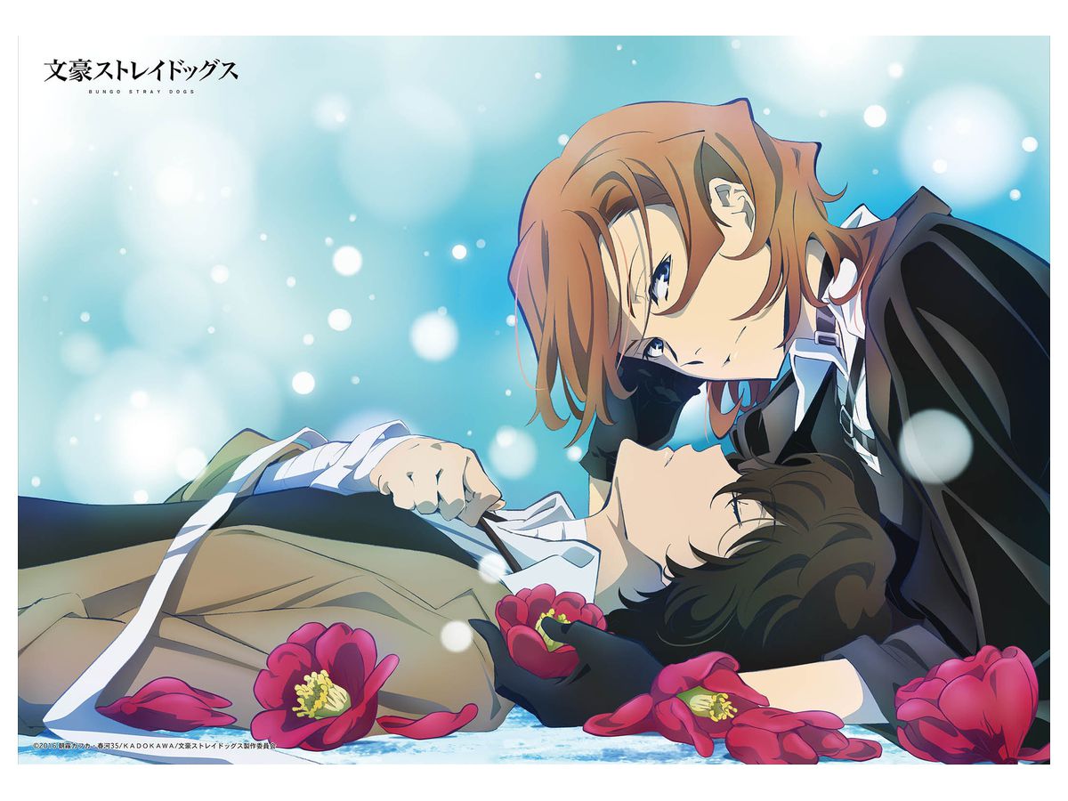 文豪ストレイドッグス B2タペストリー 太宰治 中原中也 文豪ストレイドッグス B2タペストリー 太宰治 中原中也