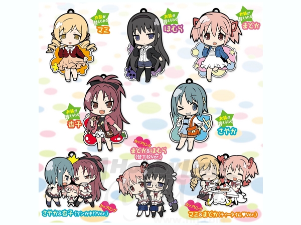 未開封 8個 着せ替え♀ 魔法少女まどか⭐︎マギカ にいてんごむっ! 叛逆の物語 TWC 着せ替え にいてんごむっ!: 魔法少女まどかマギカ 1box
