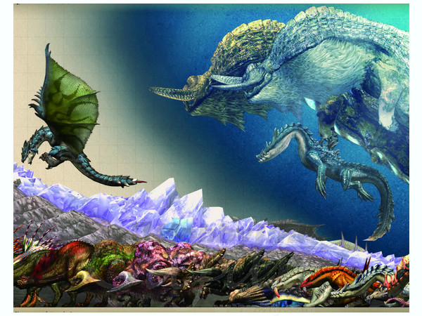 モンスターサイズ 早見表ポスター By カプコン ホビーリンク ジャパン