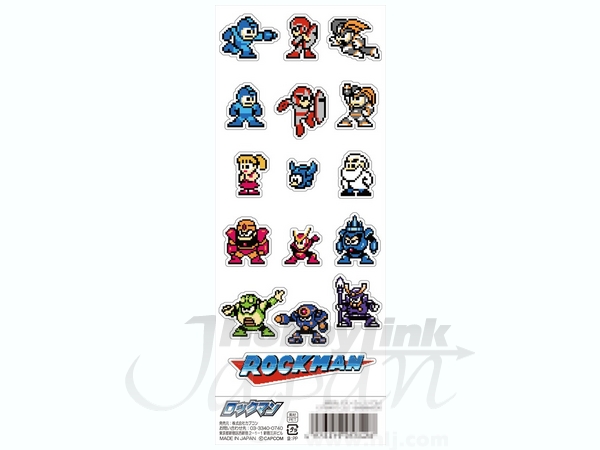 ロックマン ドットデザインステッカー #1 | HLJ.co.jp