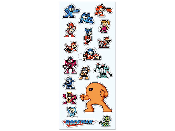 ロックマン ドットデザインシール Vol.1〜4 ロックマン ドットデザインシール #4 | HLJ.co.jp