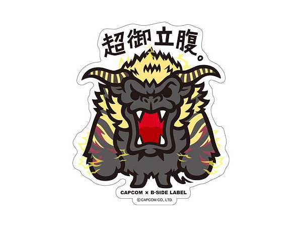 CAPCOM x B-SIDE LABELステッカー MH 超御立腹 | HLJ.co.jp