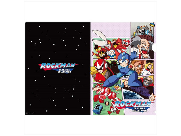 ロックマン クリアファイルコレクション ロックマン20周年記念商品 ロックマンゼロ ロックマンゼクス A4