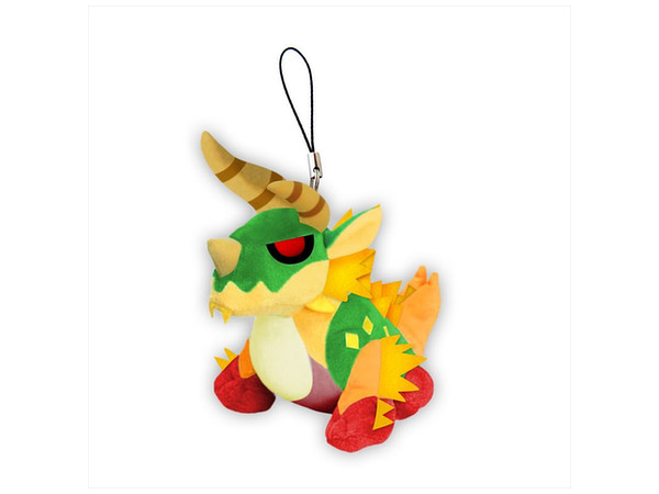 モンスターハンター　金雷公ジンオウガ　ぬいぐるみ マスコット モンハン モンスターハンタークロス モンスターミニマスコットぬいぐるみ