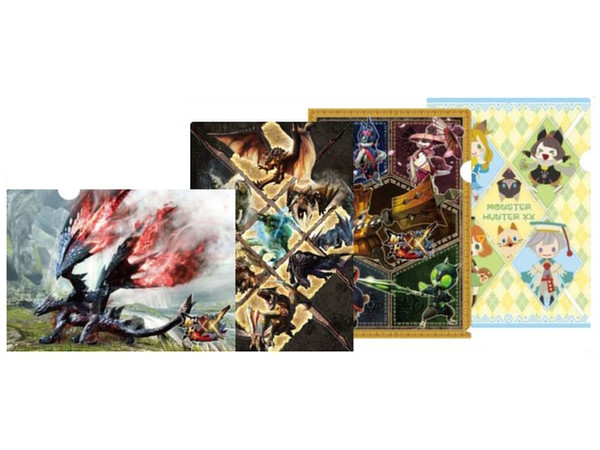 モンスターハンターダブルクロス A4クリアファイルセット | HLJ.co.jp