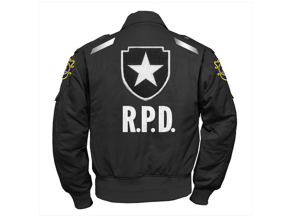 バイオハザードR.P.D. CWU-45/P ジャケット ブラック Lサイズ バイオハザード CWU-45/P R.P.D. M | HLJ.co.jp