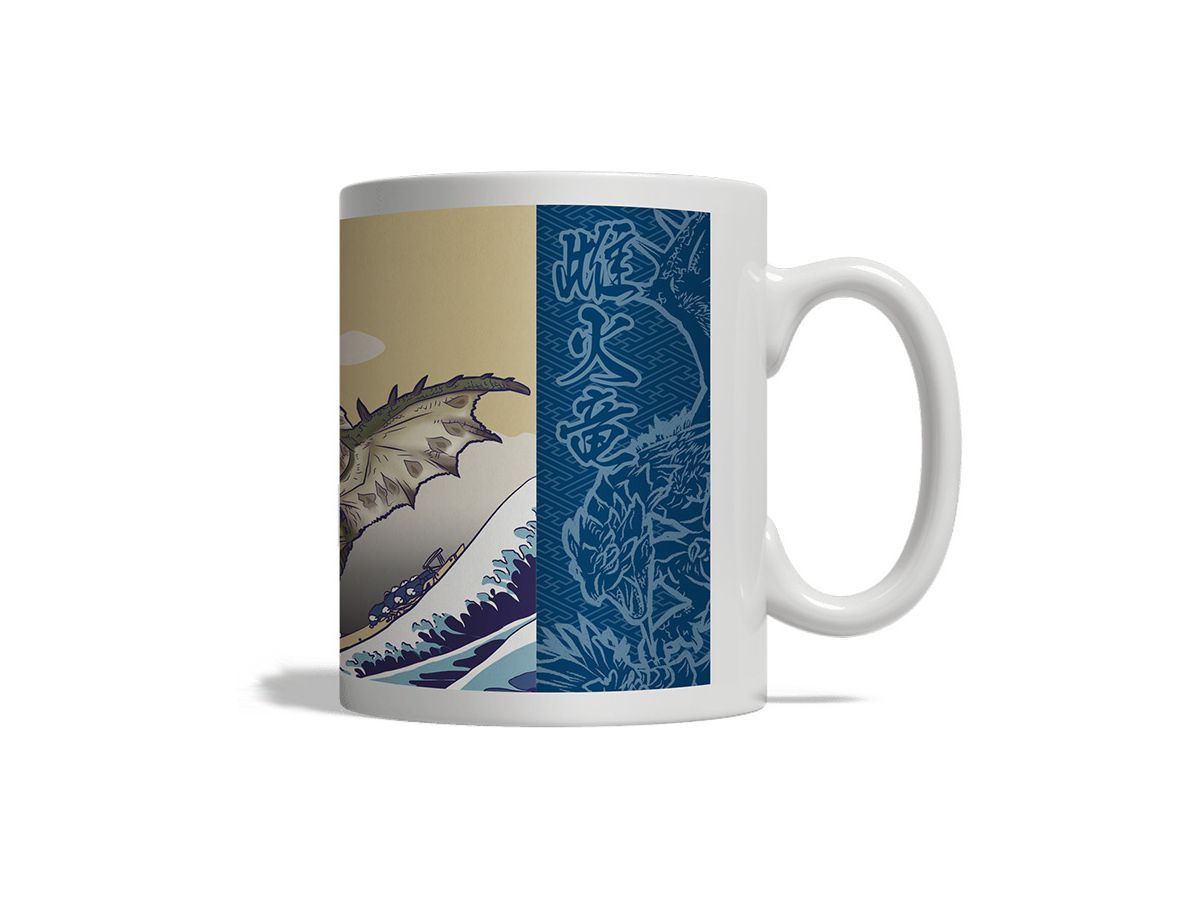 モンスターハンター 浮世絵マグ リオレウス & リオレイア x 富嶽 | HLJ