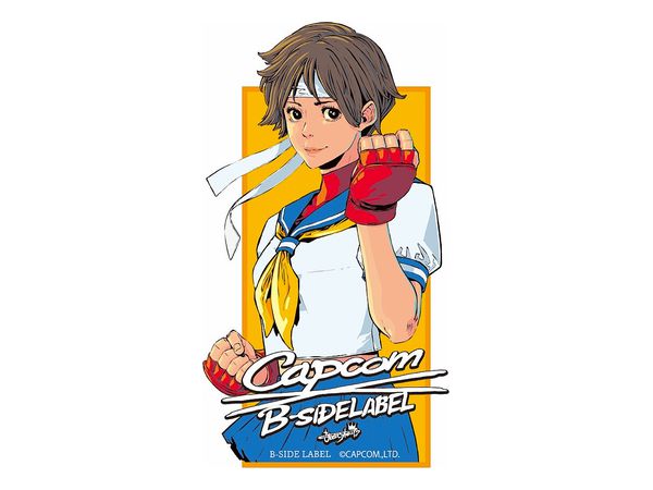 ストリートファイター展 ベガ さくら シール フルコンプ ストリートファイター CAPCOM x B-SIDE LABELステッカー ストリートファイター 35th さくら