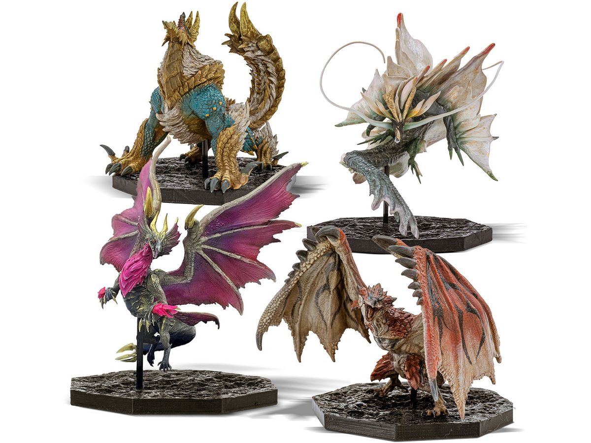 4体セット モンスターハンター スタンダードモデル ジンオウガ