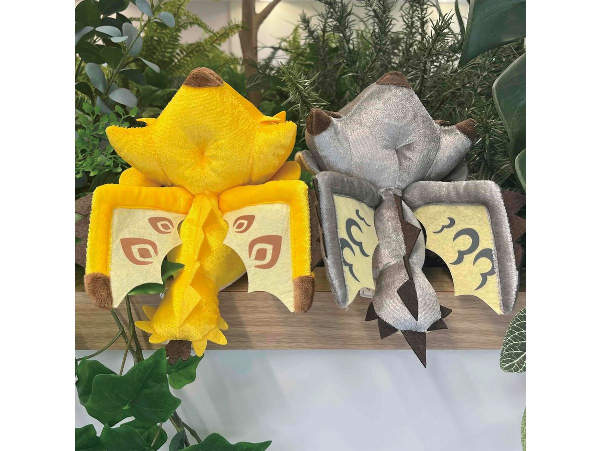 モンスターハンターリオレウス希少種リオレイア希少種デフォルメぬいぐるみ