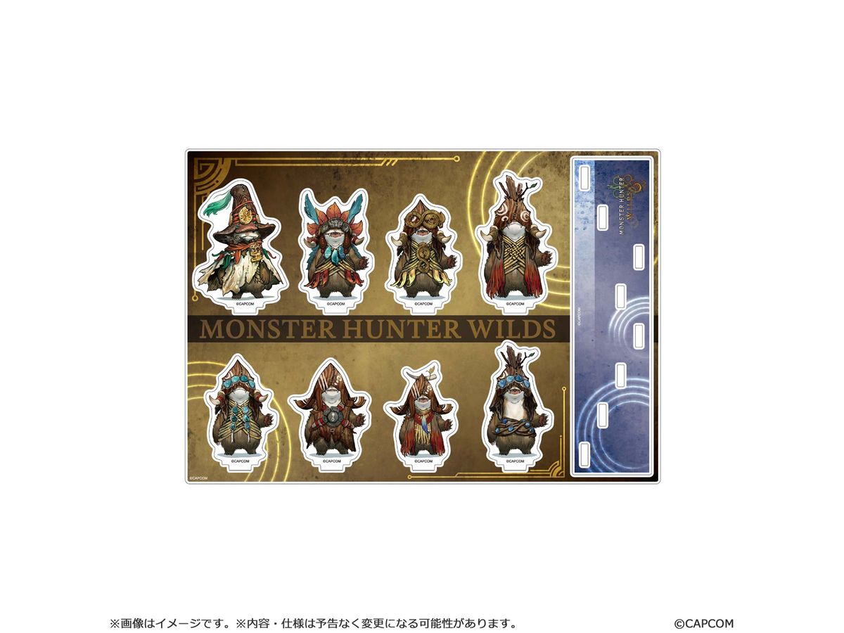 モンスターハンターワイルズ アクリルスタンド ルロウセット