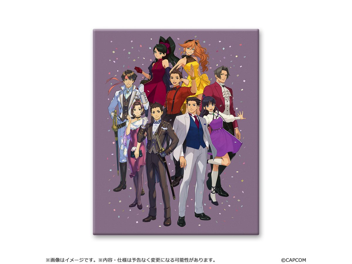 逆転裁判25周年: メインビジュアル キャラファインボード | HLJ.co.jp