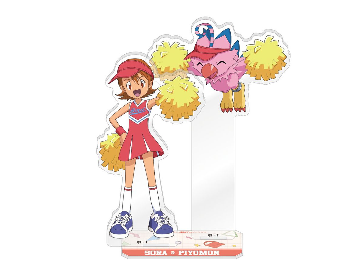 デジモンアドベンチャー: ペアアクリルスタンド / 武之内空 & ピヨモン