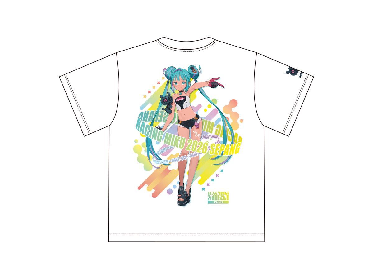 初音ミク GTプロジェクト: レーシングミク 2026 セパンVer. Tシャツ