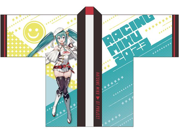 初音ミク(メインビジュアルver.) フルグラフィックLIVEハッピ フルカラー レーシングミク 2024Ver. フルグラフィックハッピ : GSR