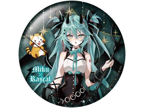 初音ミクxラスカル 2023 おっきめ缶バッジコレクション 1Box 12pcs 