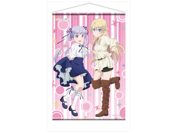 NEW GAME!! 描き下ろし B2 タペストリー 【滝本 ひふみ カーテン魂 ＊送料無料有】 : [NEW GAME!!]描き下ろしB2タペストリー（涼風 青葉