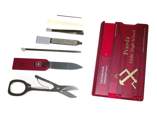 ガールズアンドパンツァー VICTORINOX マルチツール 黒森峰女学園 ccad0158-