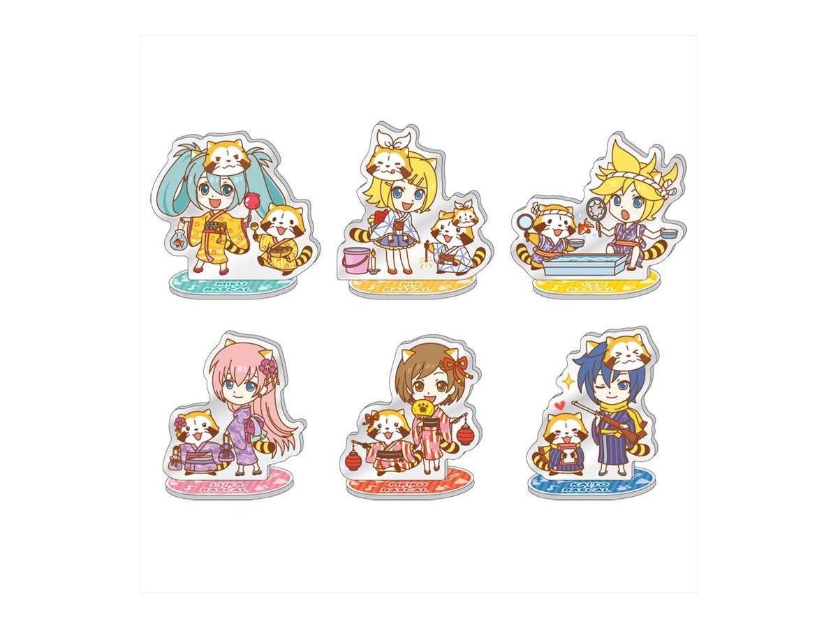 初音ミク x ラスカル2020夏: アクリルスタンドコレクション 1Box 6pcs