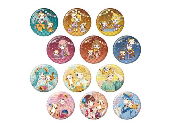 初音ミク x ラスカル2020夏: おっきめ缶バッジコレクション 1Box 12pcs