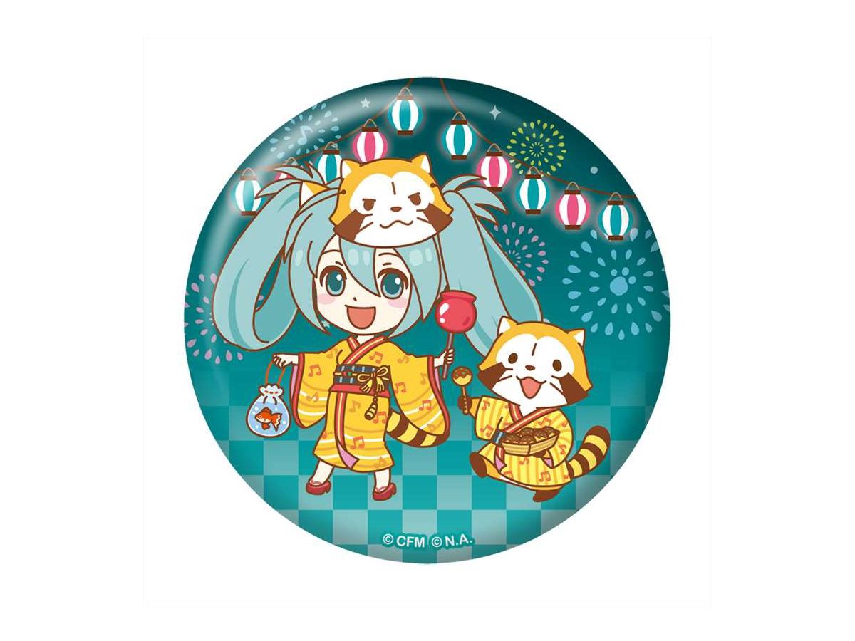 初音ミク x ラスカル2020夏: おっきめ缶バッジコレクション 1Box 12pcs