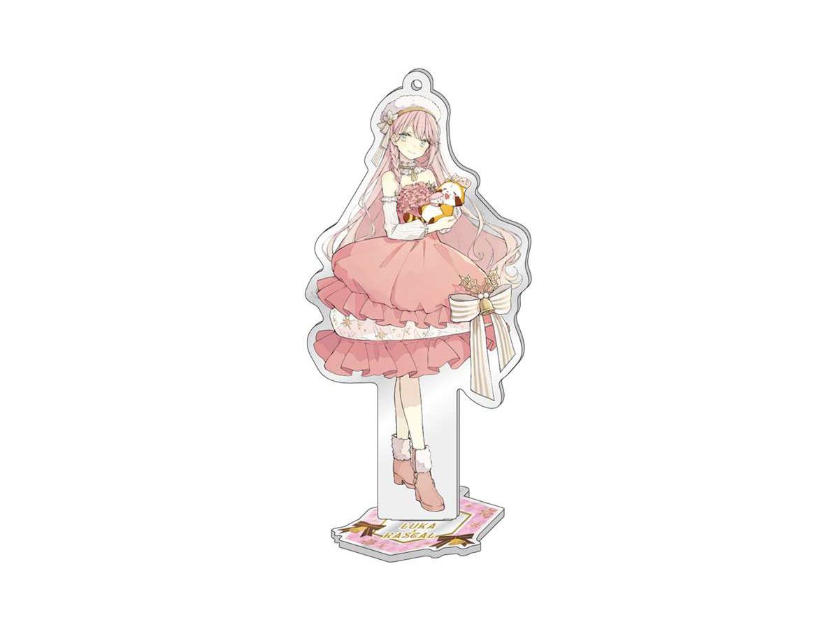 初音ミク×ラスカル　2020 冬　巡音ルカ　缶バッジ　赤倉 初音ミク×ラスカル2020冬 おっきめ缶バッジコレクション（単品）