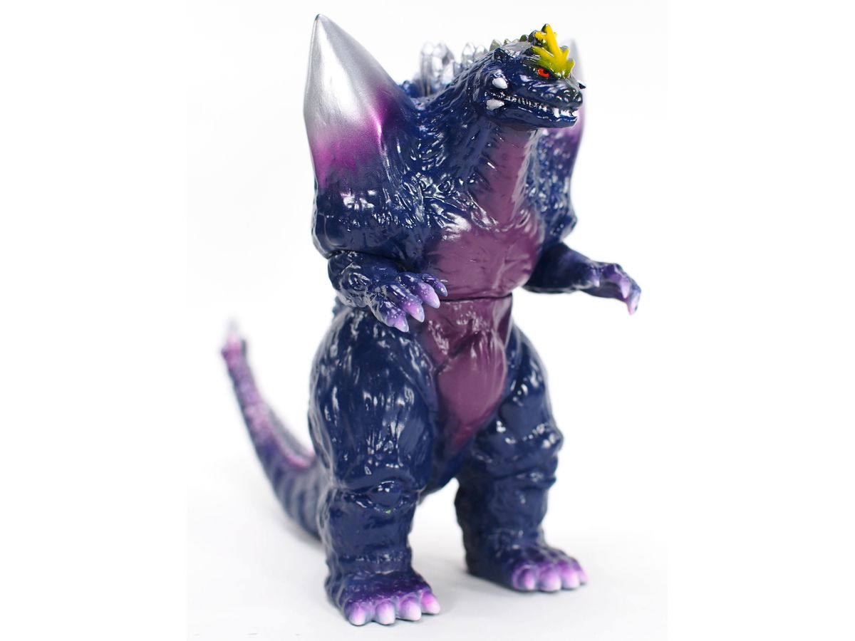 ゴジラ フィギュア 黒と紫 約30cm ゴジラ対エヴァンゲリオン」の