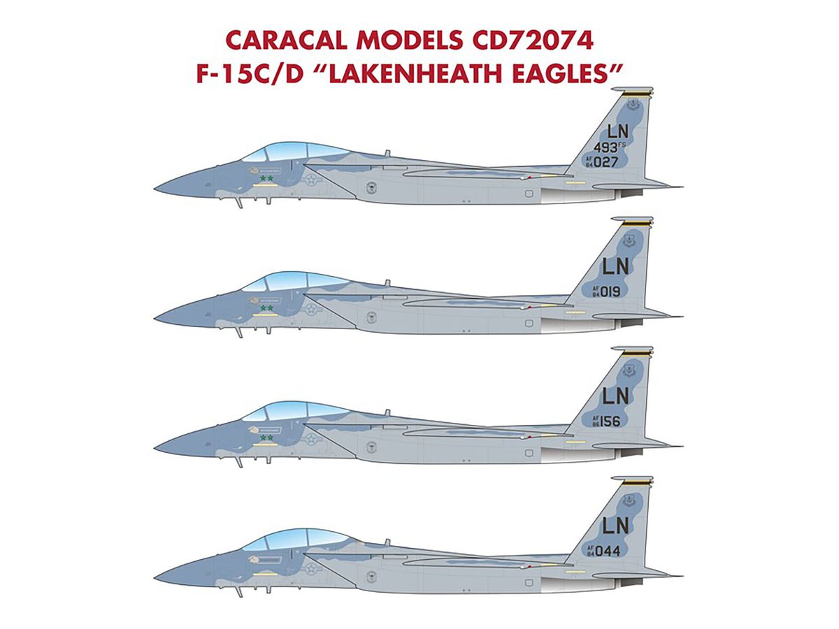 1/72 アメリカ空軍 F-15C / D レイクンヒース・ストライクイーグル