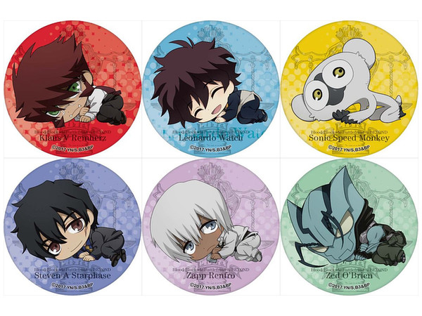 血界戦線 & BEYOND トレーディング缶バッジ そいねっころん 1Box 6pcs