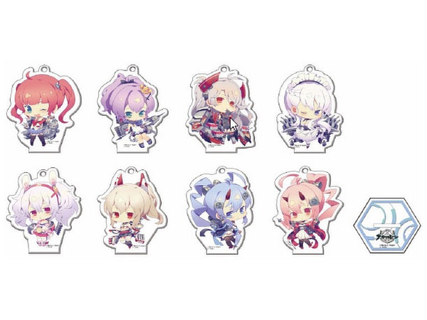 アズールレーン　トレーディング　アクリルスタンド　アクスタ アズールレーン トレーディングアクリルスタンド 1Box 8pcs
