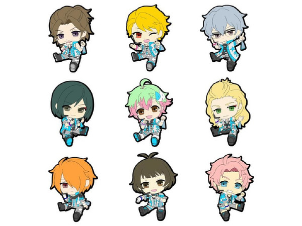 アイドルマスター SideM ぺたん娘ラバーストラップ Vol.4 アイドルマスターSideM ぺたん娘 トレーディングラバーストラップ Vol