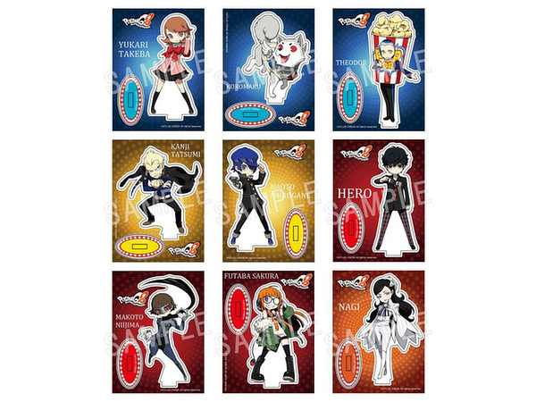 ペルソナQ2 ふぉーちゅん☆ アクリルスタンド Vol.4 全9種 コンプ A ペルソナQ2 ニュー シネマ ラビリンス ふぉーちゅん☆アクリル