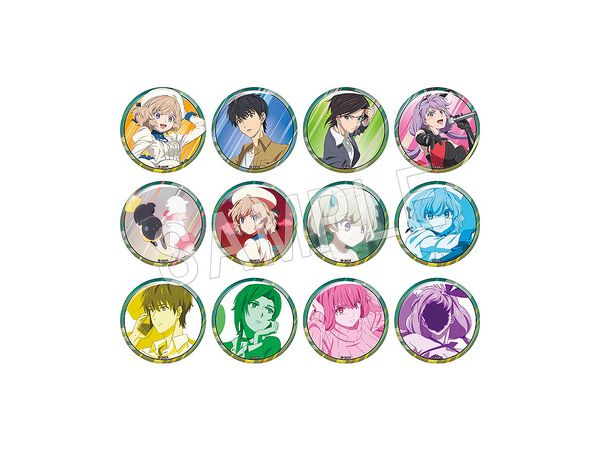 虚構推理　アニメキャラクター缶バッジ6個セット 虚構推理』 トレーディング缶バッジ キャラクターグッズ - ベル