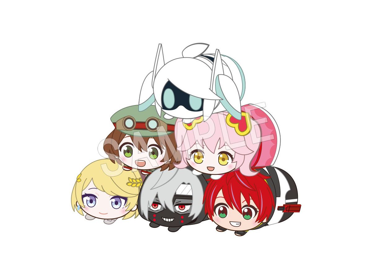 コンパス 戦闘摂理解析システム もちころりん ぬいぐるみマスコット 1 Box 6pcs By 中外鉱業 ホビーリンク ジャパン