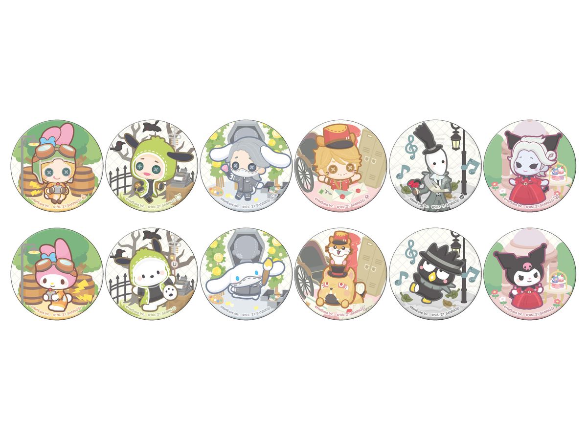 IdentityV x サンリオキャラクターズ:缶バッジ2 ミニキャラver. 1Box