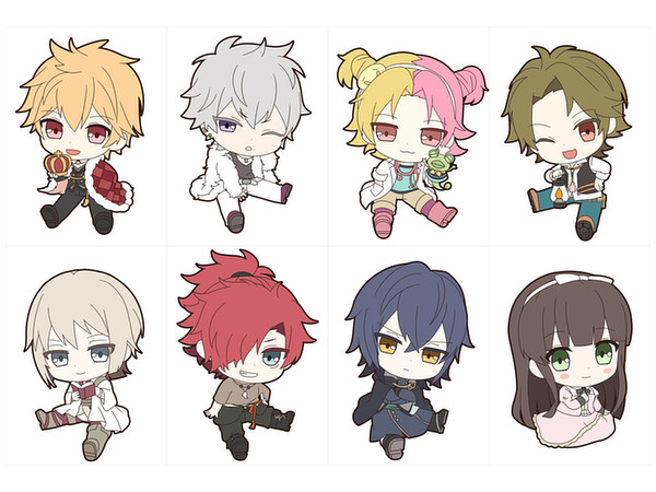 ぺたん娘 トレーディングラバーストラップ CLOCK ZERO -終焉の一秒