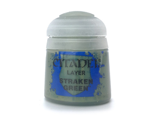 STRAKEN GREEN colore LAYER Citadel WARHAMMER Games Workshop VERDE 12 ml STRAKEN GREEN colore LAYER Citadel WARHAMMER Games Workshop VERDE 12 ml