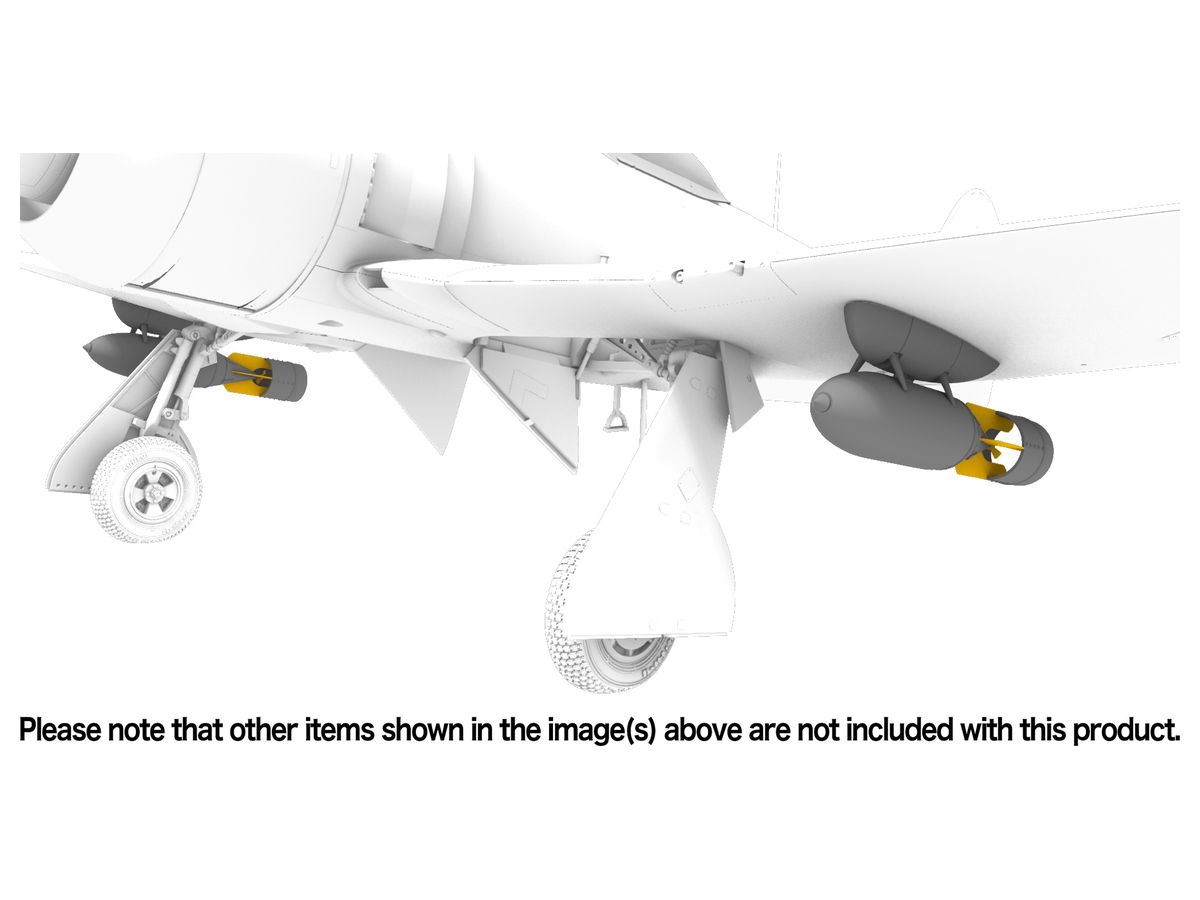 Tempest Bomb Racks & 500 Lb Bombs (for Eduard / Special Hobby) | HLJ.com