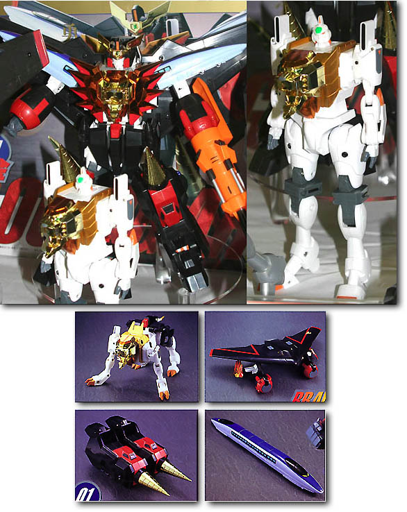 BRAVE合金 ガオガイガー　セット BRAVE合金 ガオガイガー スペシャルセット (完成品)☆宮沢模型