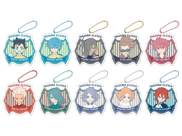 イナズマイレブン トレーディングふにゃキーホルダー 1Box 10pcs | HLJ