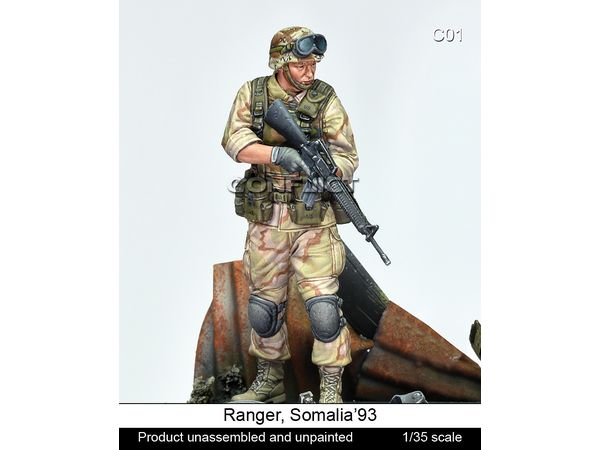 1/35 現用 アメリカ タスクフォース・レンジャーの兵士 ソマリア1993