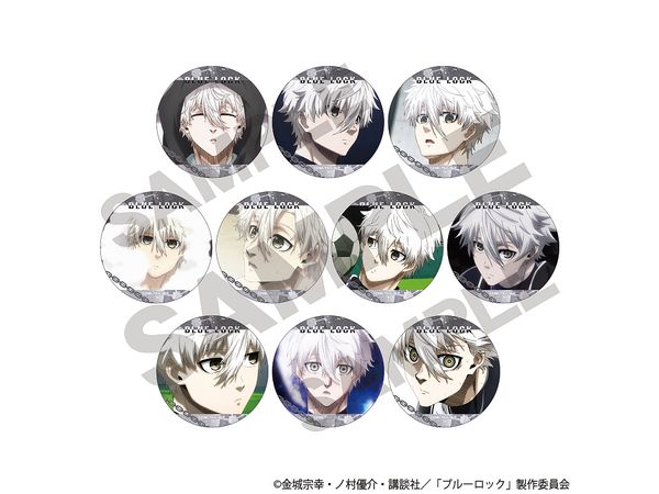 ブルーロック: トレーディンググリッター缶バッジ 凪誠士郎ver. 1Box 