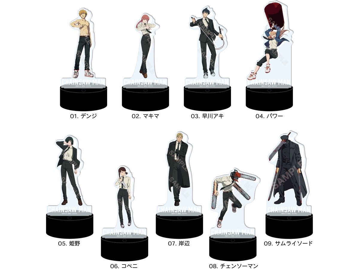 チェンソーマン スイパラ 東京ドームシティ マキマ アクリルスタンド