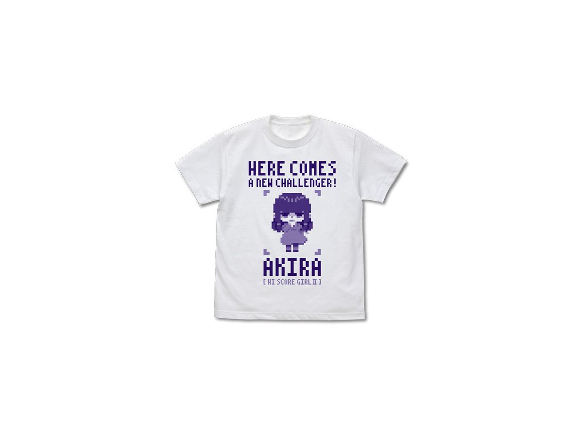 ハイスコアガール II: 大野晶 Tシャツ/WHITE-XL | HLJ.co.jp
