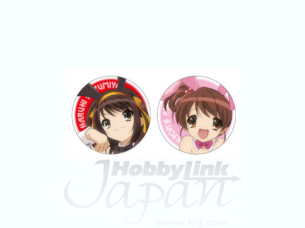 涼宮ハルヒ & キョンの妹 缶バッチセット | HLJ.co.jp