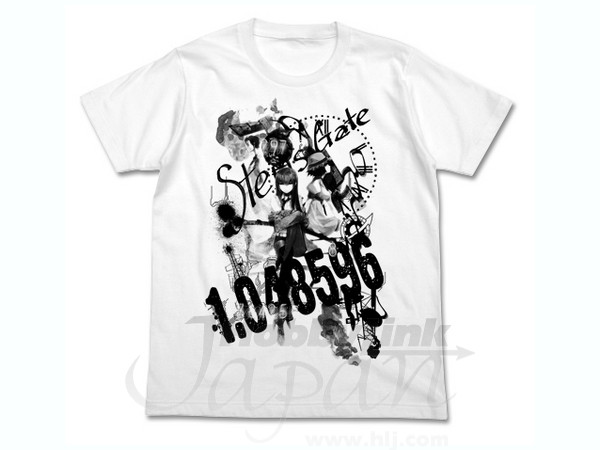 シュタインズ・ゲート コラージュ T シャツ ホワイト L | HLJ.co.jp