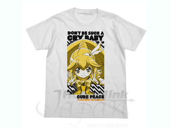 BANDAI プリキュア　キュアピース　LサイズTシャツ 泣かないで、キュアピース T シャツ ホワイト L | HLJ.co.jp