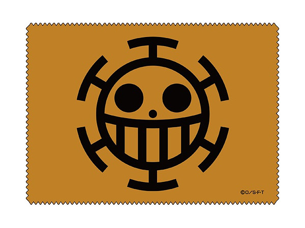 ワンピース ハートの海賊団海賊旗クリーナークロス ワンピース ハートの海賊団海賊旗クリーナークロス