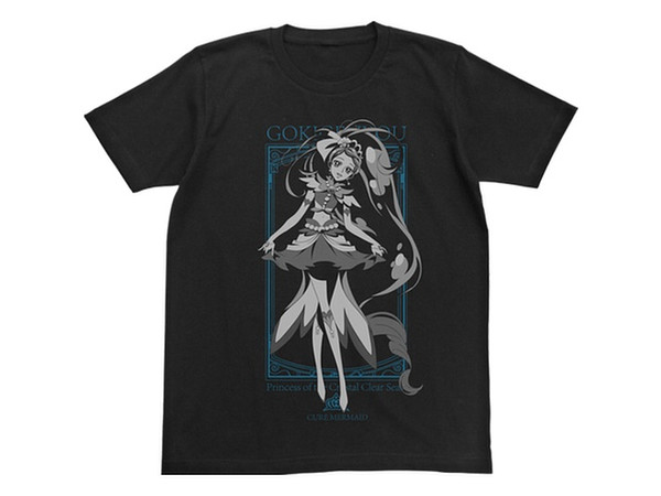 Go プリンセスプリキュア キュアマーメイドtシャツ Black M By コスパ ホビーリンク ジャパン