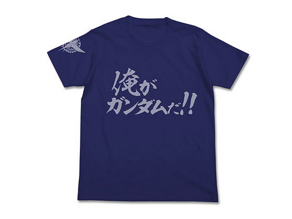 機動戦士ガンダム00 俺がガンダムだ tシャツ ナイトブルー L 機動戦士ガンダム00 俺がガンダムだ tシャツ ナイトブルー L